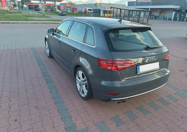 Audi A3 cena 87500 przebieg: 118000, rok produkcji 2018 z Gdynia małe 172